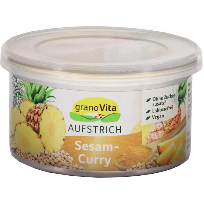 GranoVITA Aufstrich Sesam-Curry